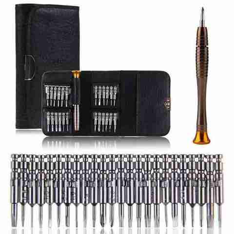 24 en 1 tournevis Torx multifonctionnel précision ouverture réparation outil pour iPhone Huawei téléphones tablette PC tournevis ensemble ► Photo 1/4