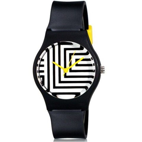 Willi – Mini montre-bracelet étanche en silicone pour femmes, décontractée, à la mode, motif zèbre ► Photo 1/6