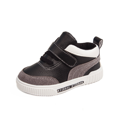 Baskets en cuir Pu pour enfants de 1, 2, 3, 4, 5 et 6 ans, chaussures décontractées, nouvelle mode, automne, 2022 ► Photo 1/6