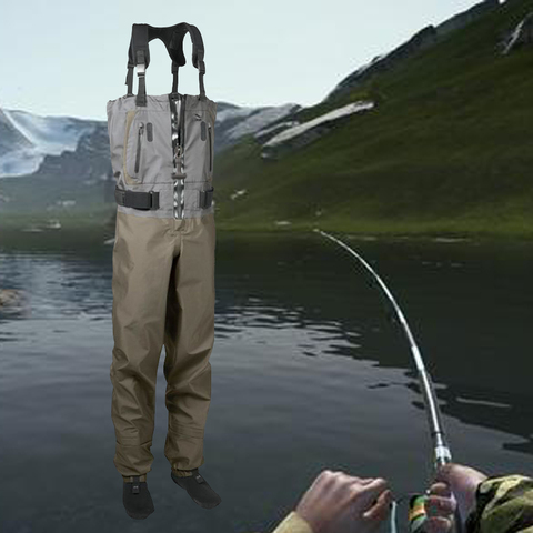 Pantalon imperméable respirant pour la pêche et la chasse ► Photo 1/5