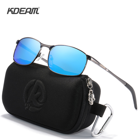KDEAM – lunettes de soleil polarisées de luxe pour hommes, toutes tailles assorties, lunettes de pêche Polaroid, Logo personnalisé disponible ► Photo 1/6