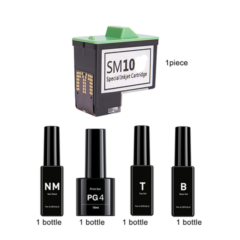 O2 imprimante à ongles mobile PG4 gel sm10 cartouche d'encre suivi mondial disponible ► Photo 1/6
