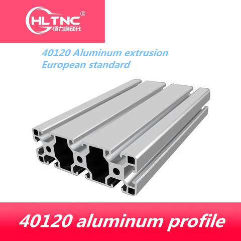 Cadre en alliage d'aluminium extrudé, pour construction CNC, standard européen, 2022, 40120mm d'épaisseur, promotion 2.5 ► Photo 1/3