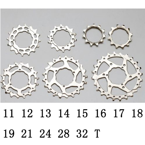 Pignon de Cassette pour Brompton, équipement de bicyclette, 2 vitesses, 3 vitesses, 11-19T 21T 24T 28T 32T ► Photo 1/6