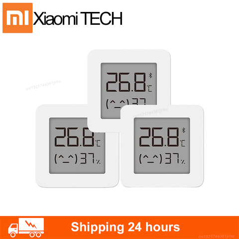 Xiaomi mi mijia – thermomètre et hygromètre numérique intelligent sans fil, Bluetooth, mini thermo, dernière version ► Photo 1/6