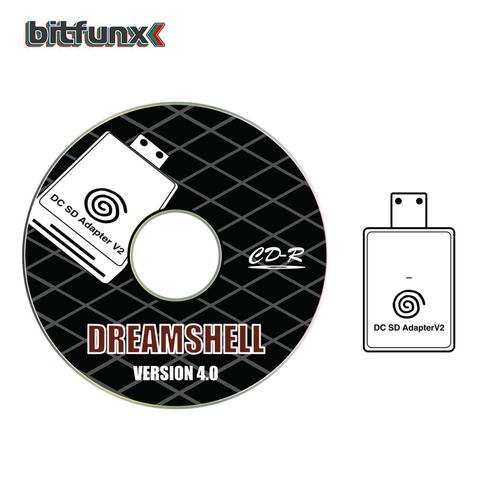 Lecteur d'adaptateur de carte Bitfunx cc SD TF V2 pour SEGA Dreamcast et CD avec chargeur de démarrage DreamShell ► Photo 1/6