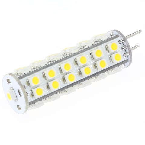 Ampoule épis de maïs, variable GY6.35 Led G6.35 51leds 3528SMD blanc chaud 12V 24V 3W Super lumineux haute puissance 1 pièce/lot ► Photo 1/6