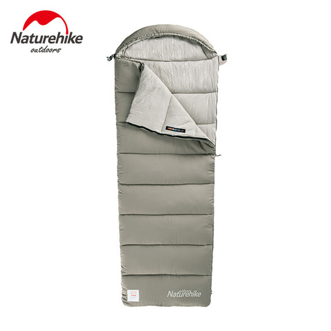 Naturerandonnée enveloppe à capuche coton sac de couchage lavable épissable Double personne tente Camping Portable sac de couchage ► Photo 1/6