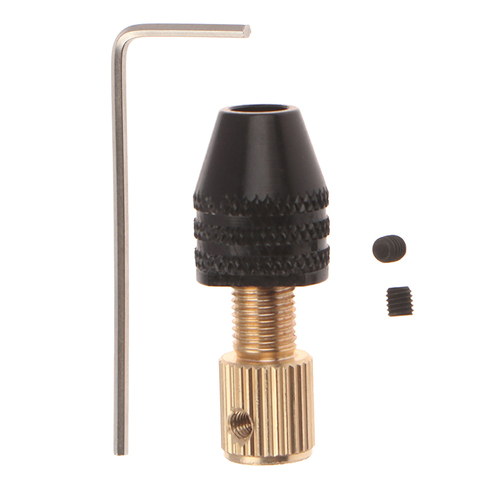 Mandrin de fixation de Mini perceuse, arbre à moteur électrique, mèche de 0.5 à 3.2 Mm, Micro perceuse, mandrin adaptateur de mandrin, 2.3mm/3.17mm/5mm ► Photo 1/6