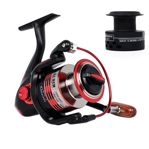 Moulinet Spinning 8KG Max Drag 2022: 1, grande vitesse, bobine métallique, carpe, accessoires pour la pêche en eau salée, nouveauté 5.5 ► Photo 1/6