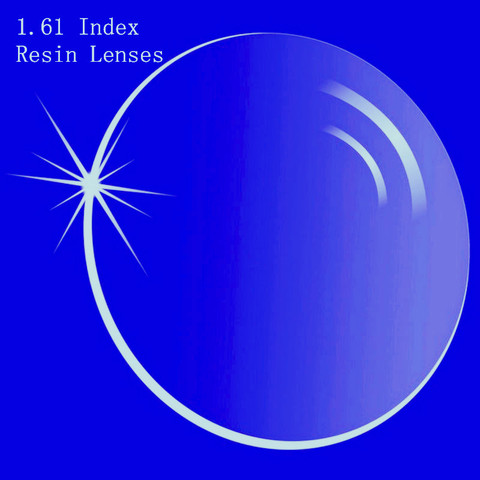 Lentilles de verres asphériques Index 1.61 | En résine pour myopie/hyperopie/presbyte Extra mince avec revêtement ► Photo 1/1