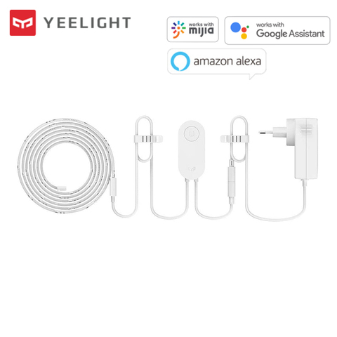 Yeelight bande lumineuse 1S 2 mètres RGB LED bande 110V 220V Wifi contrôle intelligent travail avec Homekit Google assistant Xiaomi maison intelligente ► Photo 1/6