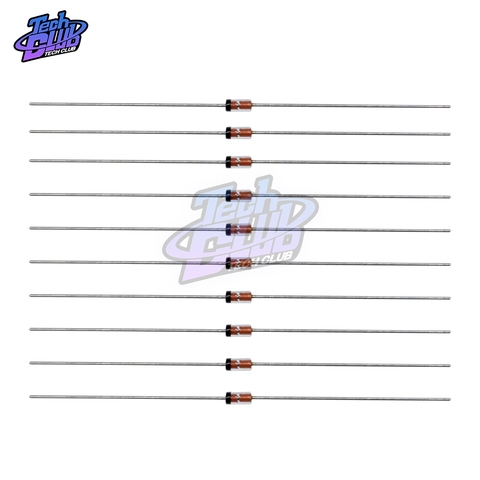 Diode de commutation de Signal de barrière de Schottky 1N5711, Diode de redresseur 15mA 70V DO-35, 10 pièces ► Photo 1/1