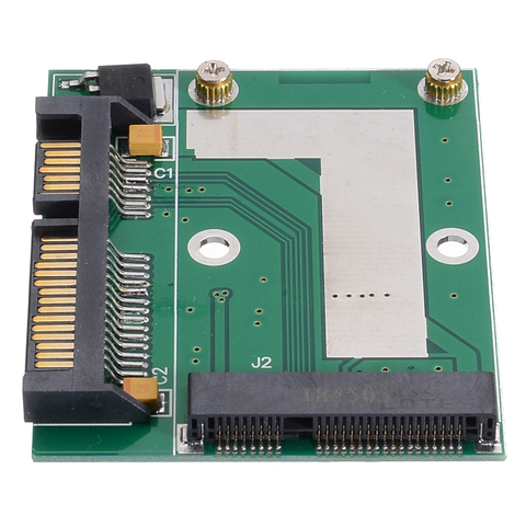 Mayitr-adaptateur Mini pcie e pour SSD MSATA vers SATA 2.5 de 6.0 