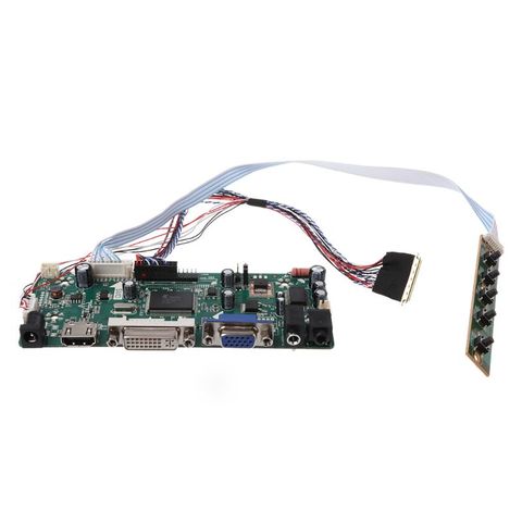 Carte contrôleur LCD HDMI DVI VGA Audio PC Module pilote Kit de bricolage 15.6 