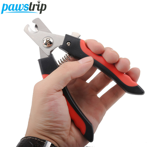 Professionnel chien coupe-ongles coupe acier inoxydable animal toilettage ciseaux coupe-ongles pour chiens chat coupe-ongles outil de coupe ► Photo 1/4