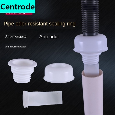 Tube de vidange en silicone pour salle de bain et cuisine, déodorant, bague d'étanchéité, bouchon, machine à laver ► Photo 1/5