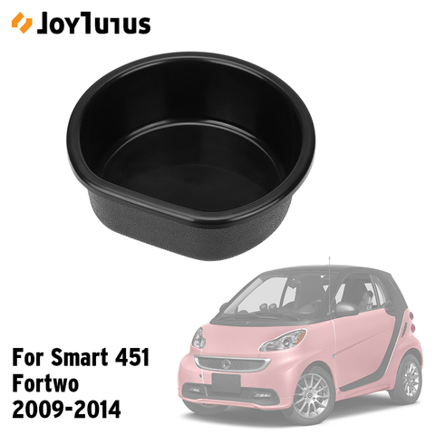 Boîte de rangement intérieure pour Benz Smart Fortwo 451 2009 – 2014, réaménagement de conteneurs, cendrier, changement de stockage, remplacement ► Photo 1/6