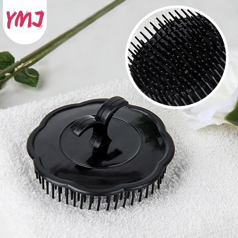 Brosse à shampooing pour adulte | Brosse de Massage pour cuir chevelu, brosse à shampooing pour salle de bains, peigne à colle douce, lavage des cheveux longs, Massage de la tête du cuir chevelu ► Photo 1/6