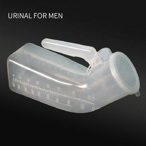 Urinoir Portable de 1000ml pour enfants et adultes, bouteille d'urine pour Camping-Car, extérieur, voyage, pot, aide urinoir ► Photo 1/6