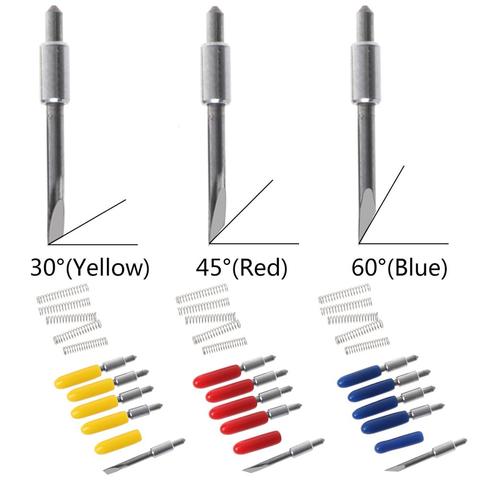 5 pièces lames de traceur de vinyle de coupe de 30 ° 45 ° 60 ° pour le coupeur de vinyle de Graphtec CB15U ► Photo 1/6