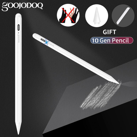 Pour iPad crayon avec rejet de la paume, stylet actif pour Apple crayon 2 1 iPad Pro 11 12.9 2022 Air 4 7th 8th 플플슬 ► Photo 1/6