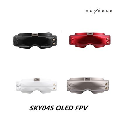 Skyzone SKY04X Oled 5.8GHz 48CH FPV lunettes Support OSD avec tête Tracker ventilateur DVR caméra pour la course FPV Drone ► Photo 1/6