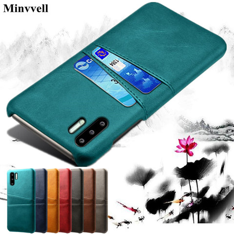 Coque pour Huawei P30 Pro Lite P20 Mate 20 20X 10 Pro fente pour carte housse cuir PU + coque PC pour Huawei Honor V20 20i 10i 8X 10 Lite ► Photo 1/6