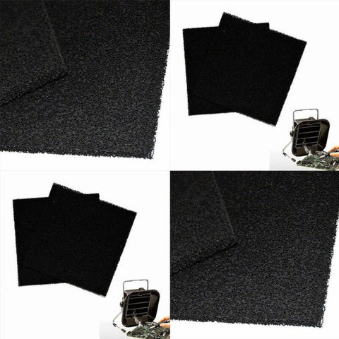 5 éponge filtrante noire à charbon actif de haute qualité, 13x13x1cm pour 493 de soudure, absorbeur de fumée ESD, pour échappement de fumée ► Photo 1/6