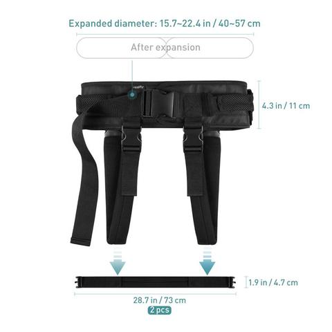 Patient personnes âgées transfert mobile ceinture ascenseur élingue aides à la mobilité auxiliaire Riser fauteuil roulant lit soins infirmiers ascenseur ceinture médicale ► Photo 1/6