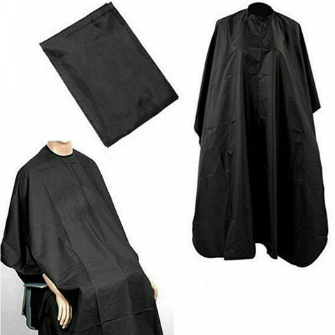 Chaude adulte Salon de coiffure Cape barbier coiffure unisexe robe Cape coiffure barbiers Cape robe couverture tissu imperméable à l'eau ► Photo 1/6