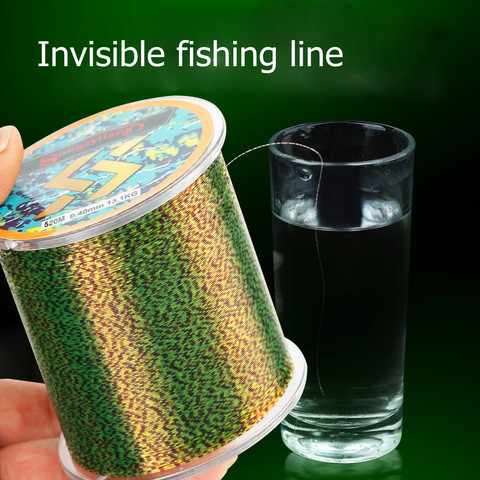 Sougayilang 150/520M Invisible Nylon ligne de pêche moucheté fil de coulage fluorocarbone ligne de pêche à la carpe ligne de pêche ► Photo 1/6