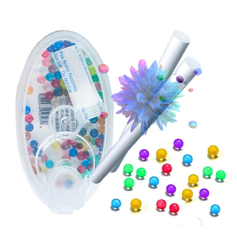 100 pièces mélange saveur de fruits Menthol Capsule menthe perles Explosion Pops Cigarette filtre brosse boule pour porte-fumer accessoires ► Photo 1/6