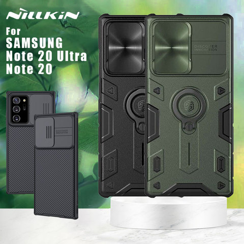 Nillkin pour Samsung Galaxy S21 Ultra 5G étui CamShield coque arrière pour Samsung Galaxy S20 Note 20 Ultra Plus ► Photo 1/6