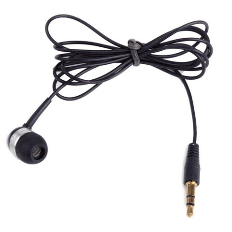 Écouteurs intra-auriculaires monoface haut de gamme, 3.5mm, casque pour téléphone, MP3, talkie-walkie, ordinateur, Bluetooth ► Photo 1/6