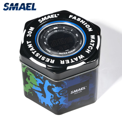 SMAEL – coffret cadeau en métal pour montre (boîte uniquement, sans montre) ► Photo 1/3