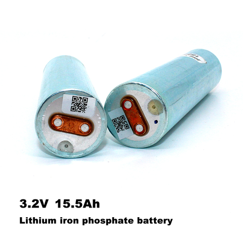 Cellule de batterie Rechargeable Lifepo4, 3.2V, 15ah, 15, 5ah, décharge haute puissance, pour bricolage, Scooter électrique, système solaire de stockage d'énergie ► Photo 1/6