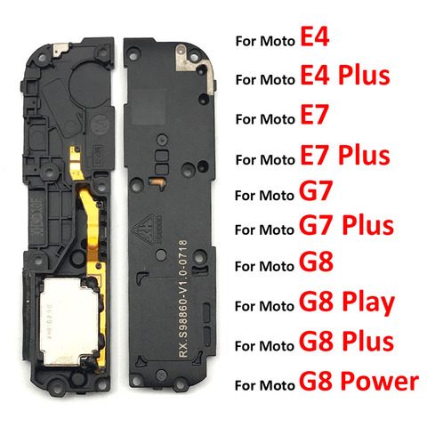 Câble flexible pour haut-parleur, sonnette, pour Moto E4 E7 G5s G7 G8 Plus Z Play Z2 Force One Power Fusion Plus Edge ► Photo 1/6