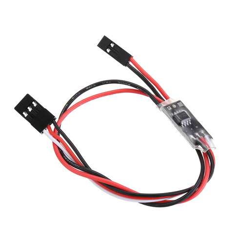 2.7A 1S double voie Micro brossé ESC 3.3-6V treuil inversant avec surchauffe hors Protection de contrôle pour les micro-avions de voiture RC ► Photo 1/6