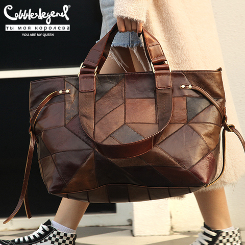 Cobbler Legend grand sac pour femmes 2022 en cuir véritable sac à bandoulière Vintage mode femme luxe sac à main sacs concepteur nouveau fourre-tout ► Photo 1/6