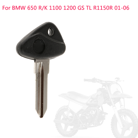 Clé vierge de moto avec lame pour BMW 650 R/K 1100 1200 GS TL R1150R 01-06 ABS plastique cuivre moto clé de moteur ► Photo 1/6