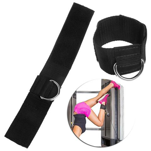 Cheville d-ring sangle Multi gymnastique câble attache cuisse jambe poulie poids levage poulie sangle cheville ancre sangle ceinture Multi gymnastique ► Photo 1/6