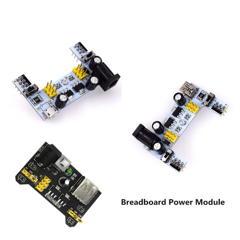 MB102 Platine De Prototypage Module D'alimentation MB102 Blanc Platine De Prototypage Dédié Module D'alimentation 2 voies 3.3V 5V MB-102 Solderless de Planche À Pain ► Photo 1/6