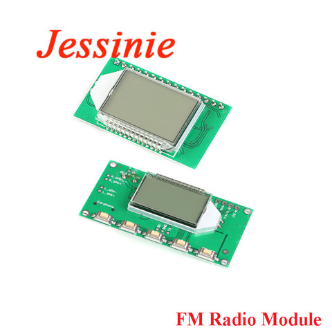 Module émetteur de Radio FM numérique sans fil PLL LCD, panneau d'affichage LCD, réduction de bruit 50-18KMHz ► Photo 1/5