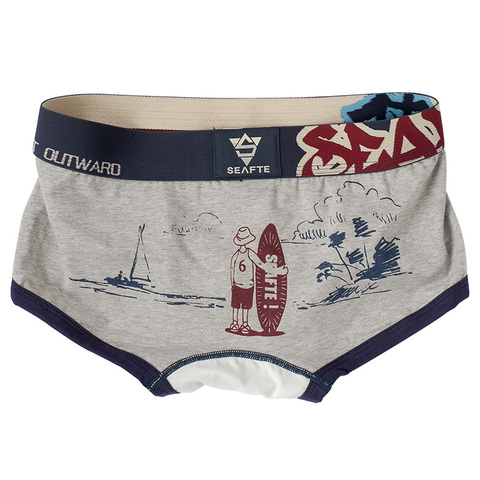 Sefte – Boxer en coton pour homme, sous-vêtement respirant, taille basse, culotte imprimée, caleçon Sexy, nouveauté 2022 ► Photo 1/6