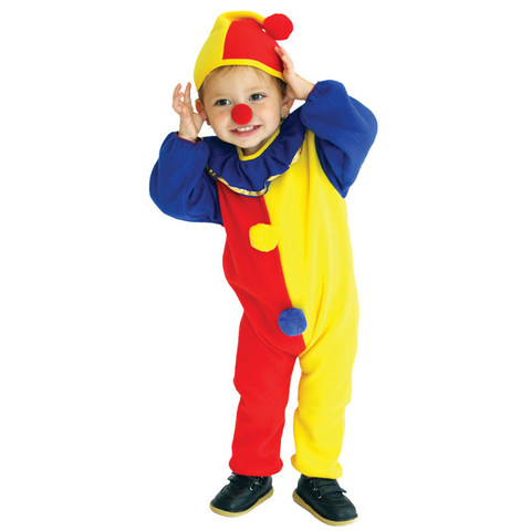 Déguisement de Clown pour enfants, maison hantée, pour bébés filles et garçons, tenue d'halloween Purim, de carnaval ► Photo 1/6