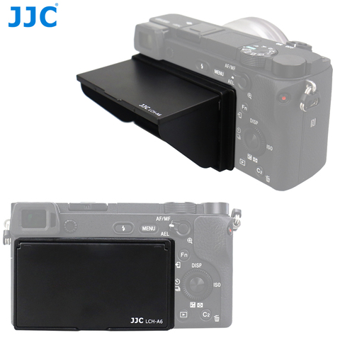 JJC LCD Pop-up capot ombre étui protecteur d'écran pour Sony A6100 A6600 A6500 A6300 A6000 ILCE-6300 Film de Protection de ILCE-6000 ► Photo 1/6