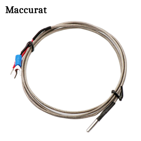 Thermocouple pour imprimante 3D, capteur de température industrielle de Type 3x15x1000 K, 1m, 0-600 degrés ► Photo 1/6