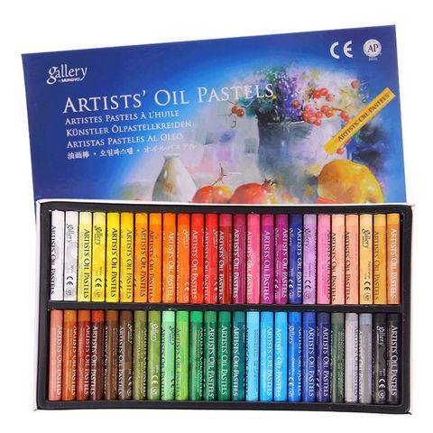 48 couleurs Pastel à l'huile pour artiste étudiant Graffiti doux Pastel peinture dessin stylo école papeterie ► Photo 1/6