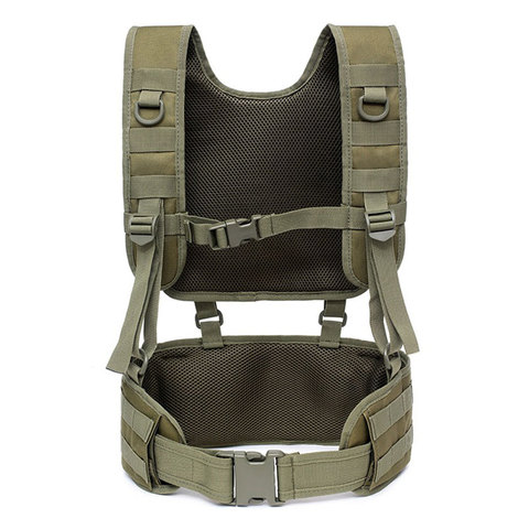 Ceinture militaire tactique armée extérieure Airsoft Combat jarretelle ceinture hommes chasse guerre bataille taille soutien vitesse réglable ► Photo 1/6